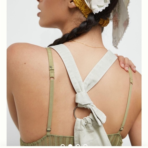 Anthropologie Overalls Pilco Relaxed Short Overalls NWOT Size 30 - Picture 2 of 8